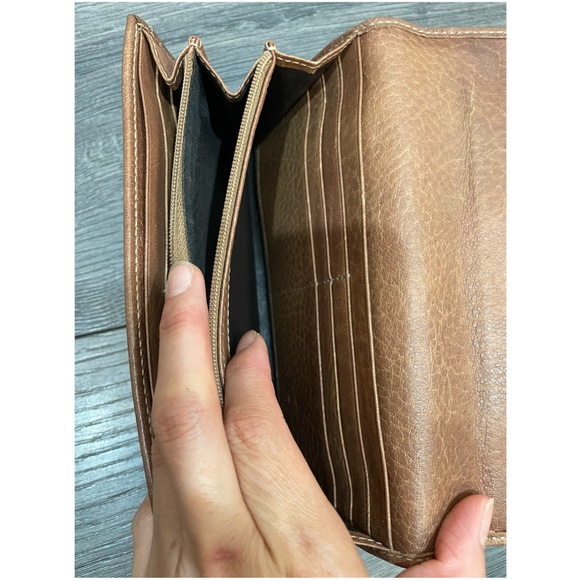 Authentic Gucci GG Canvas Long Wallet with chain - Picture 9 of 15